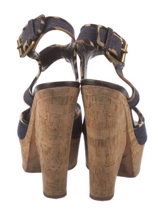 Giuseppe Zanotti Denim Espadrilles