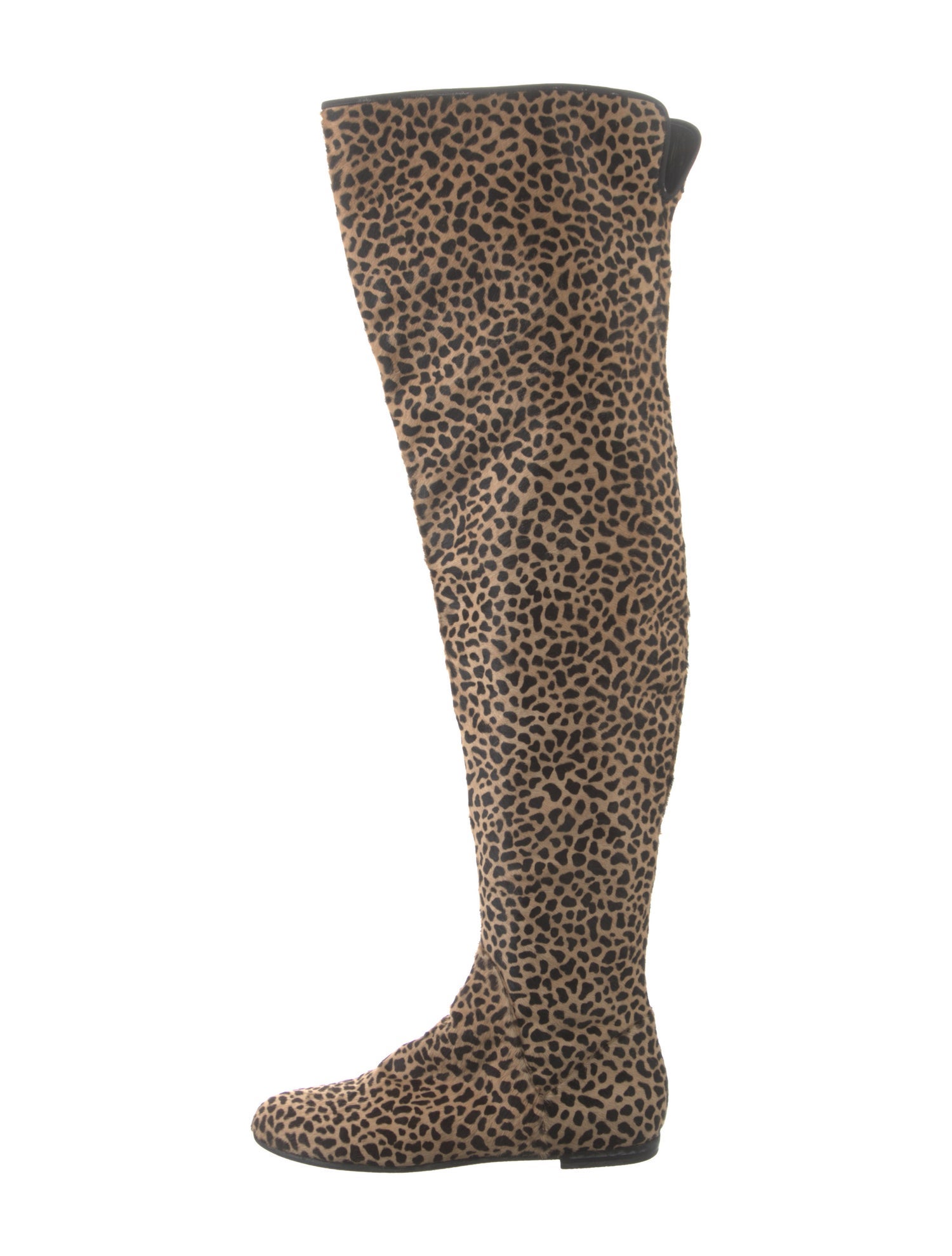 Giuseppe Zanotti Suede Animal Print Boots