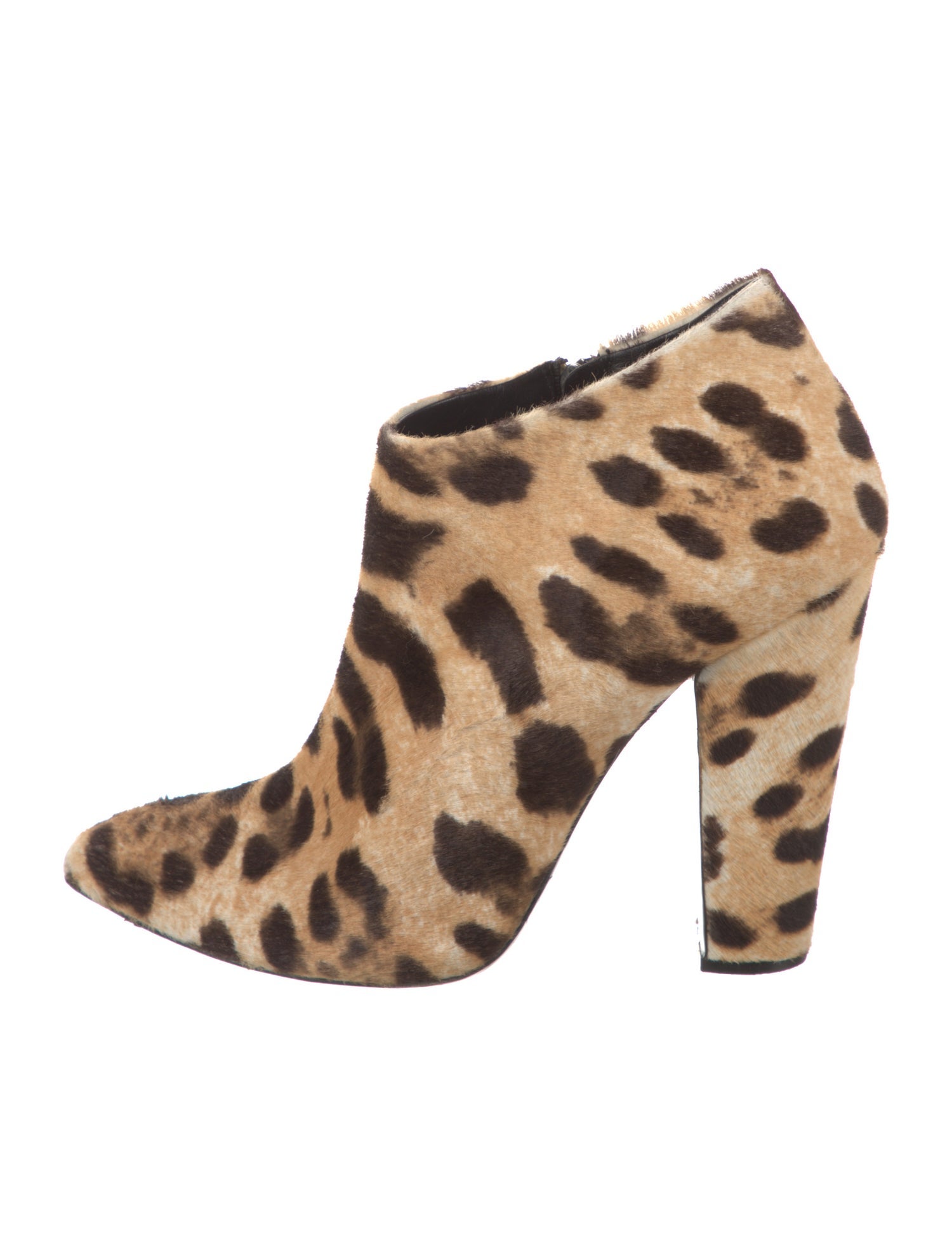 Giuseppe Zanotti Ponyhair Animal Print Boots