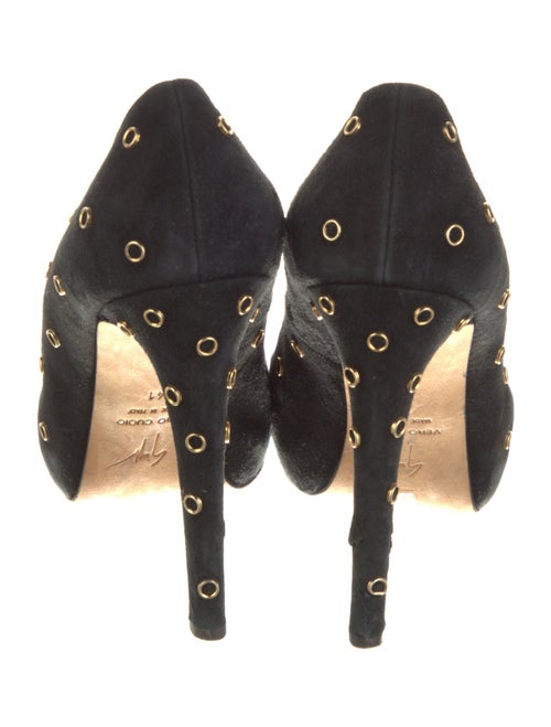 Giuseppe Zanotti Suede Printed Pumps