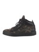 Giuseppe Zanotti Canvas Camouflage Print Sneakers