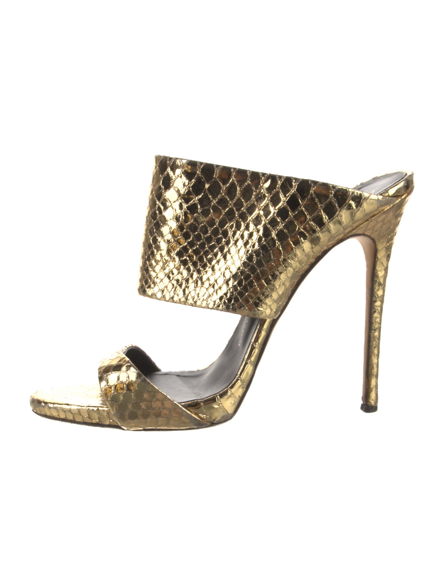 Giuseppe Zanotti Patent Leather Slides