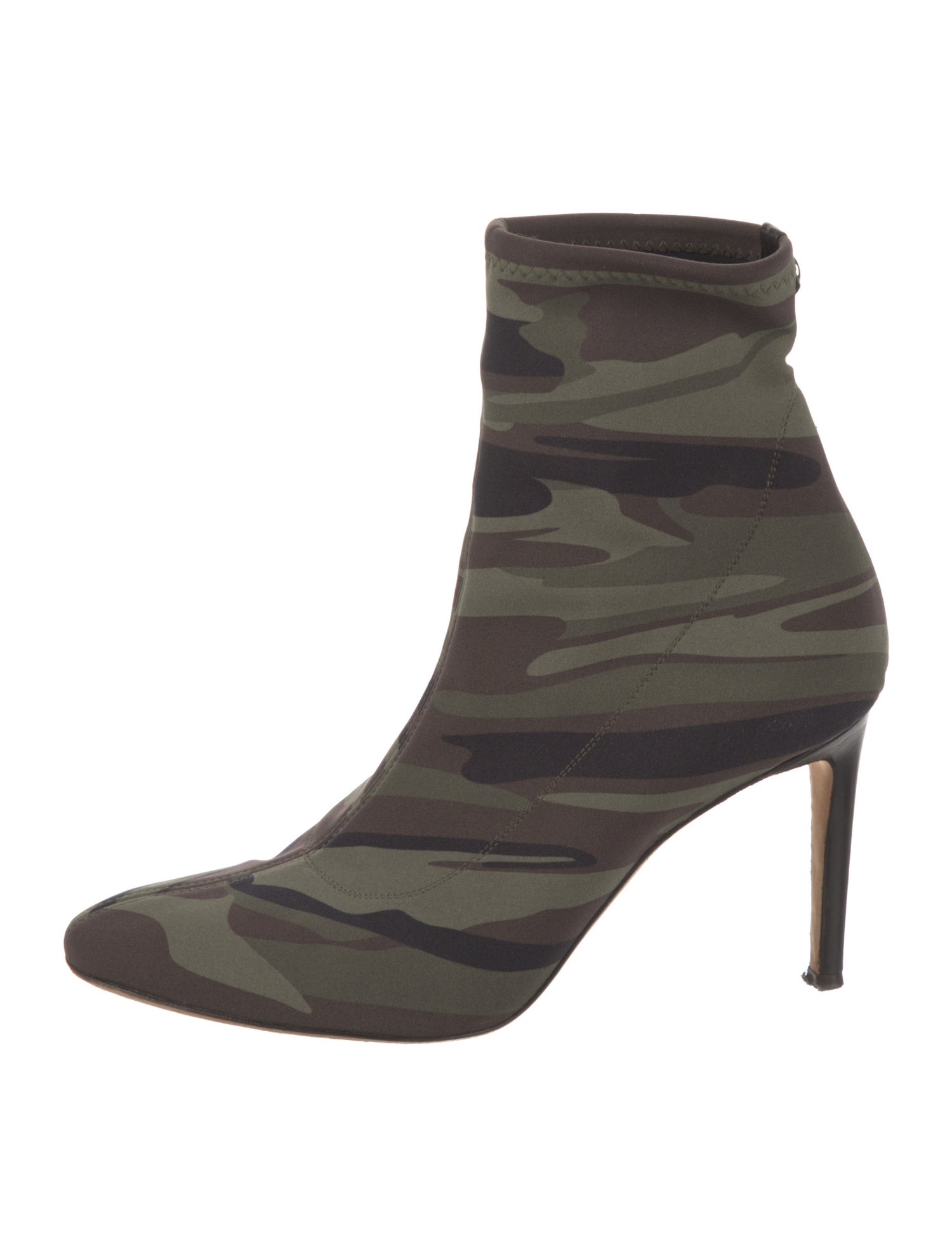 Giuseppe Zanotti Neoprene Camouflage Print Sock Boots
