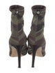 Giuseppe Zanotti Neoprene Camouflage Print Sock Boots