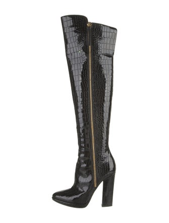 Giuseppe Zanotti Patent Leather Boots