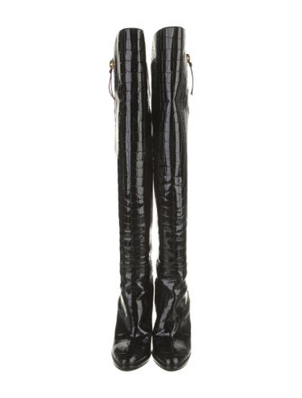 Giuseppe Zanotti Patent Leather Boots