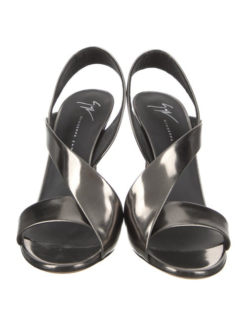 Giuseppe Zanotti Leather Slingback Sandals