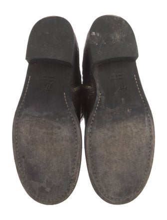 Giuseppe Zanotti Leather Combat Boots