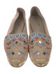 Giuseppe Zanotti Suede Floral Print Espadrilles