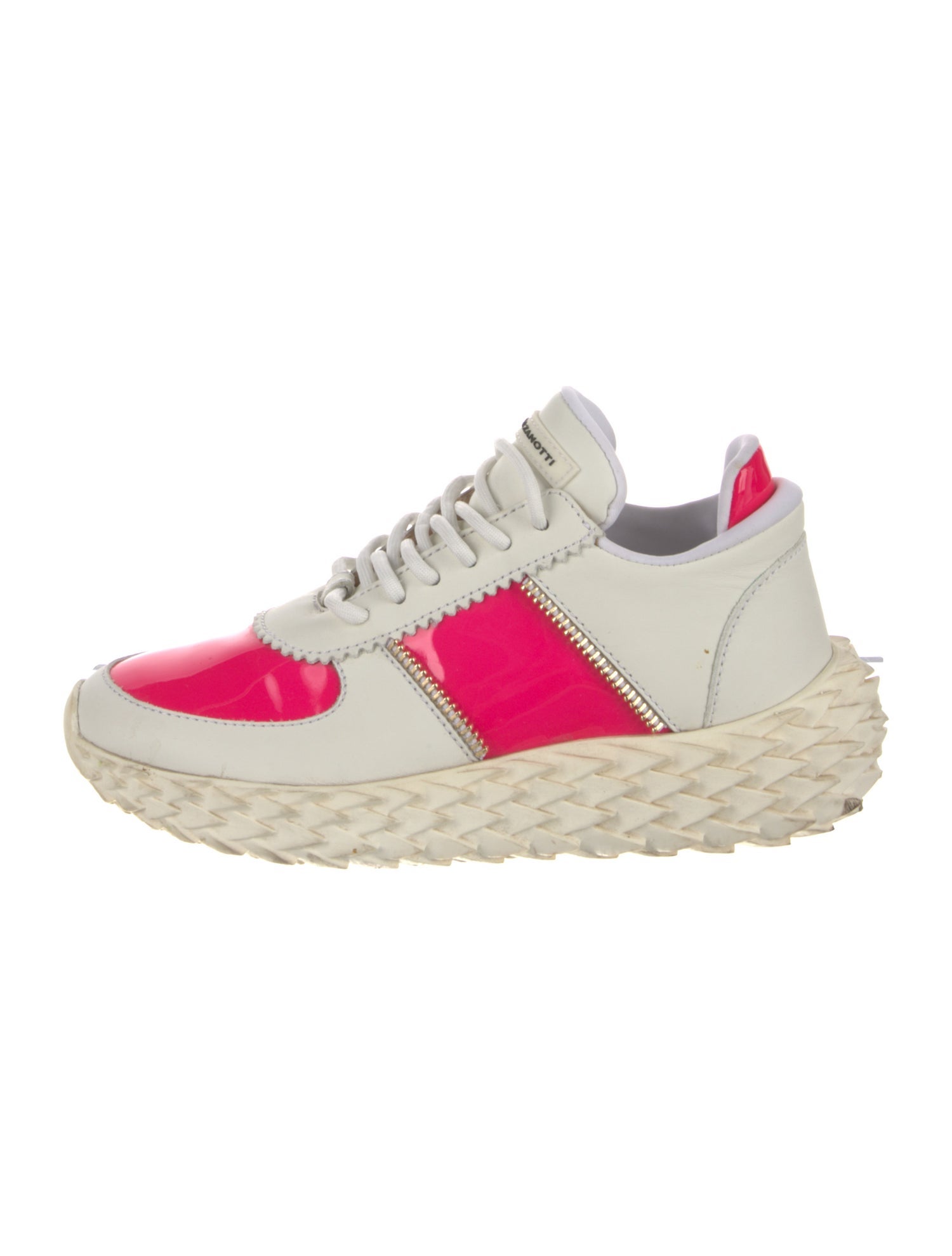 Giuseppe Zanotti Mesh Printed Sneakers