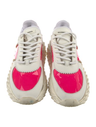 Giuseppe Zanotti Mesh Printed Sneakers