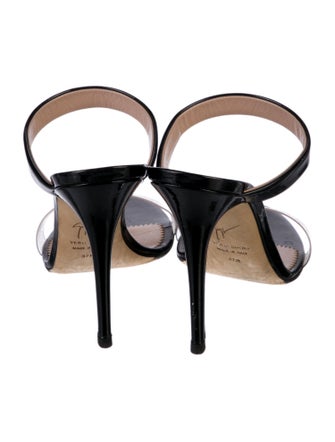 Giuseppe Zanotti Patent Leather Slides