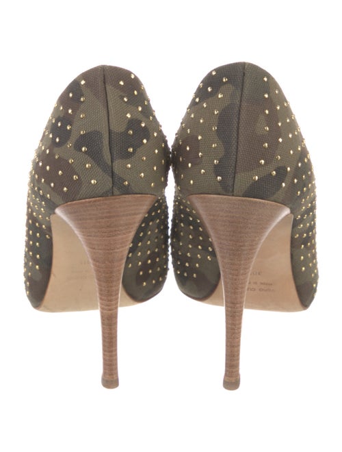 Giuseppe Zanotti Canvas Camouflage Print Pumps