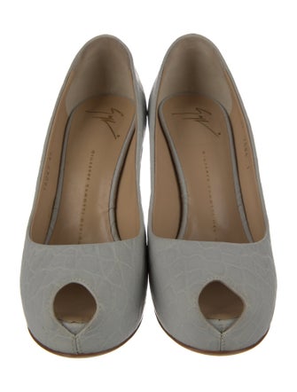 Giuseppe Zanotti Embossed Leather Sandals