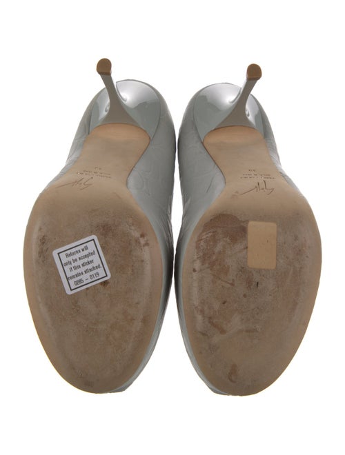 Giuseppe Zanotti Embossed Leather Sandals