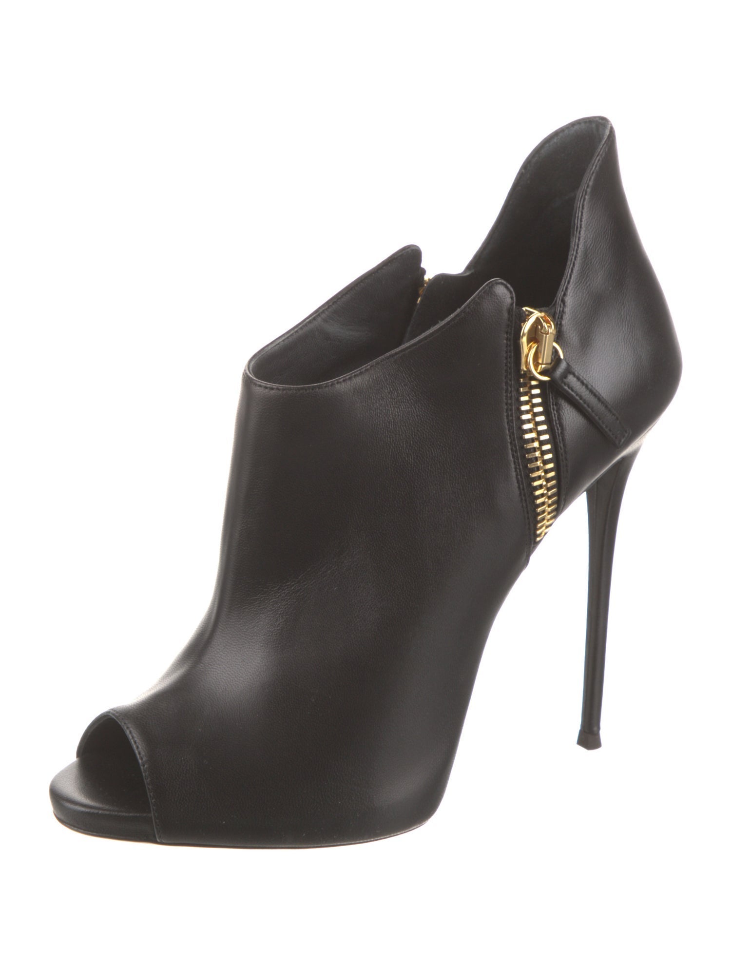 Giuseppe Zanotti Leather Mules