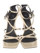 Giuseppe Zanotti Snakeskin Sandals