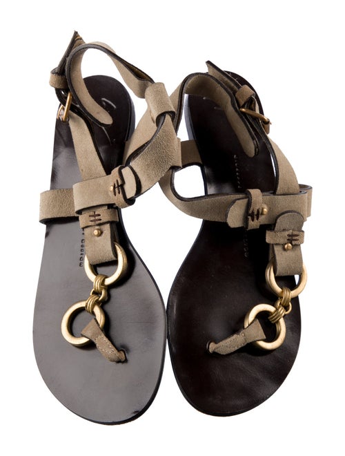 Giuseppe Zanotti Suede Gladiator Sandals