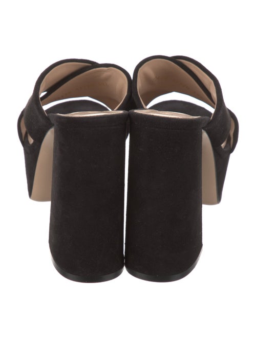 Gianvito Rossi Suede Slides