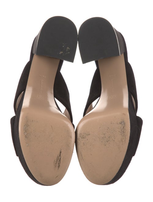 Gianvito Rossi Suede Slides