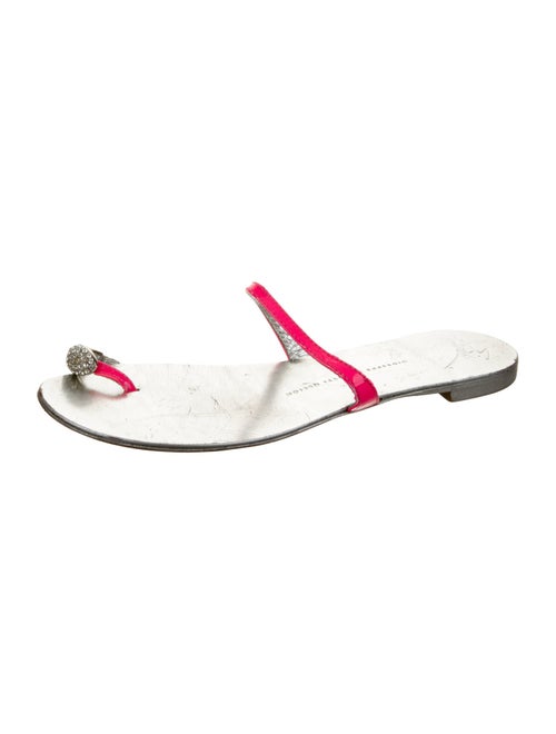 Giuseppe Zanotti Patent Leather Slides