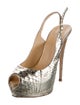 Giuseppe Zanotti Leather Slingback Pumps