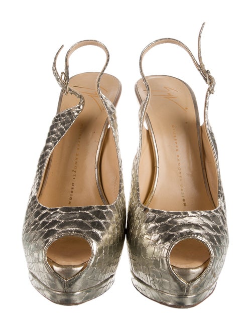 Giuseppe Zanotti Leather Slingback Pumps