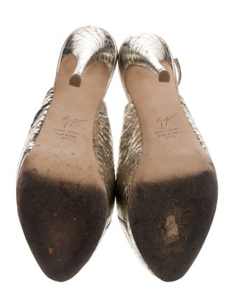 Giuseppe Zanotti Leather Slingback Pumps