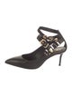 Giuseppe Zanotti Leather Studded Accents Pumps