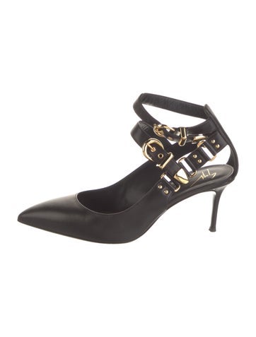 Giuseppe Zanotti Pumps Leather Studded Accents IT 39 | 9