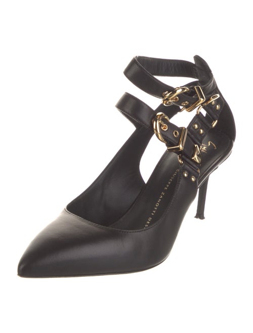 Giuseppe Zanotti Leather Studded Accents Pumps