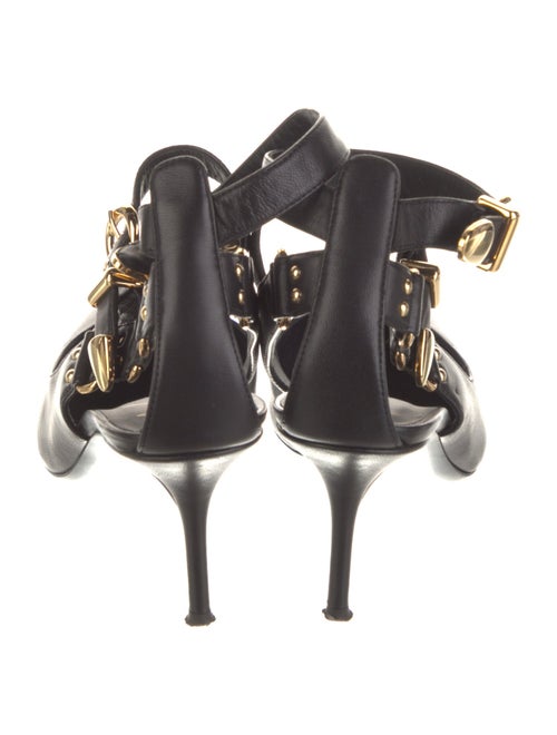 Giuseppe Zanotti Leather Studded Accents Pumps