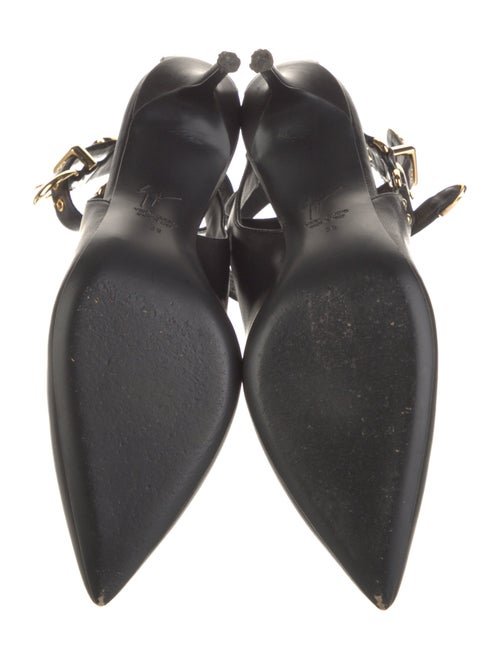 Giuseppe Zanotti Leather Studded Accents Pumps