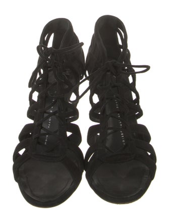 Giuseppe Zanotti Suede Gladiator Sandals