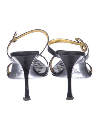 Giuseppe Zanotti Leather Slides