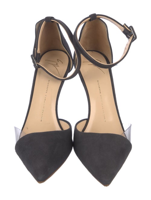 Giuseppe Zanotti Suede D'Orsay Pumps