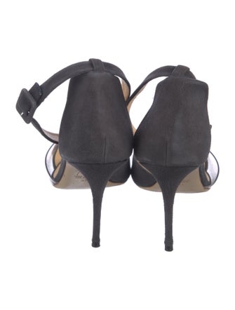 Giuseppe Zanotti Suede D'Orsay Pumps