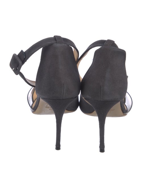 Giuseppe Zanotti Suede D'Orsay Pumps