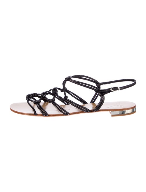 Giuseppe Zanotti Leather Gladiator Sandals