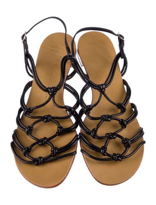 Giuseppe Zanotti Leather Gladiator Sandals