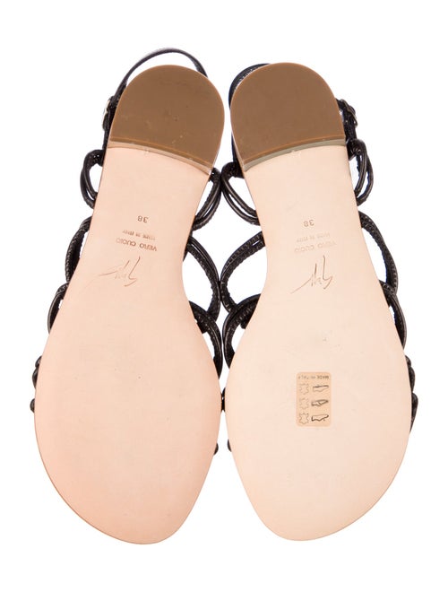 Giuseppe Zanotti Leather Gladiator Sandals