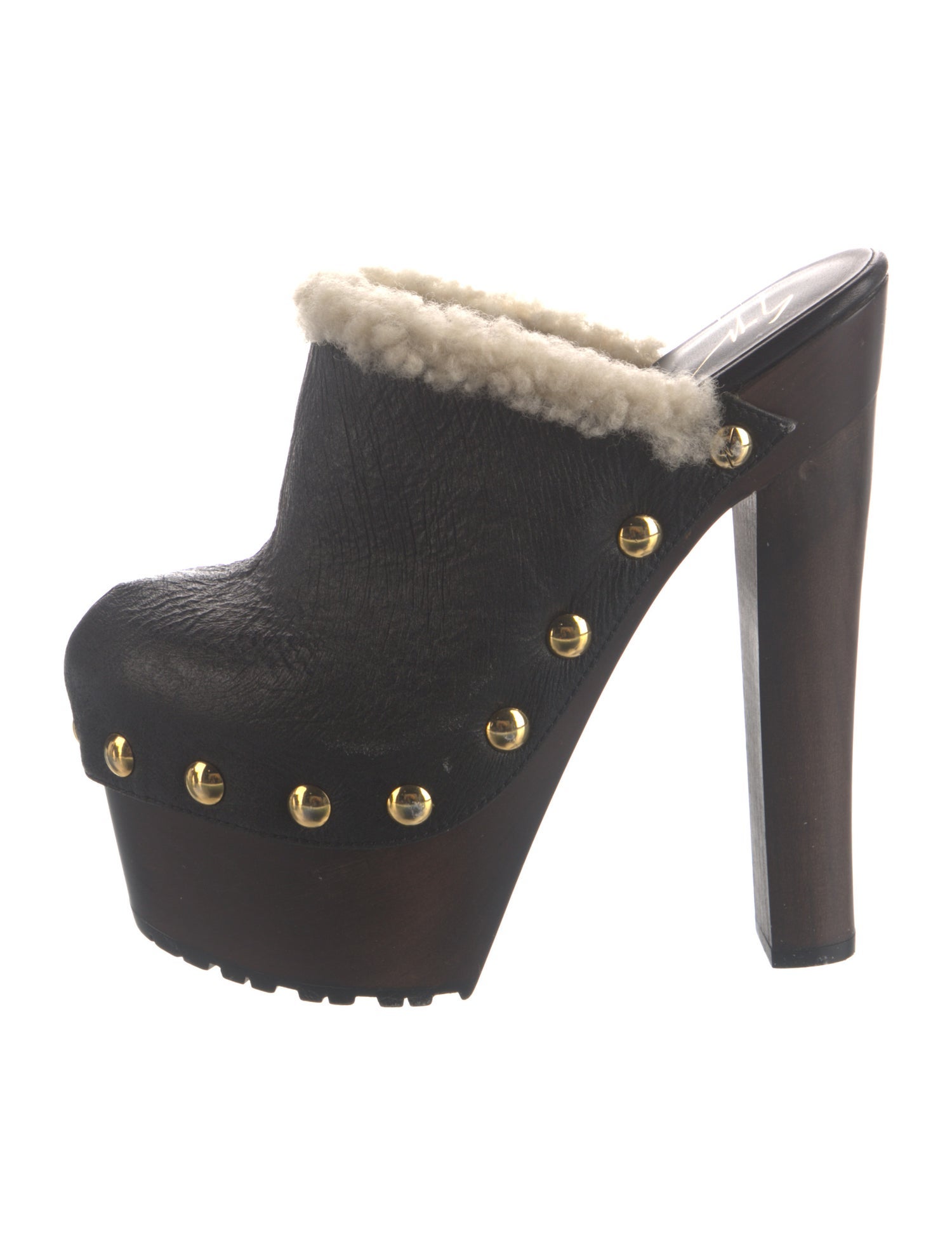 Giuseppe Zanotti Leather Mules