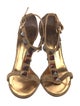 Giuseppe Zanotti Canvas T-Strap Sandals