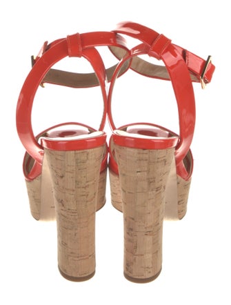 Giuseppe Zanotti Patent Leather Sandals