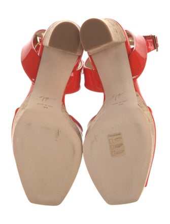 Giuseppe Zanotti Patent Leather Sandals