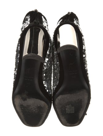 Giuseppe Zanotti Sequins Sequin Embellishments Boots