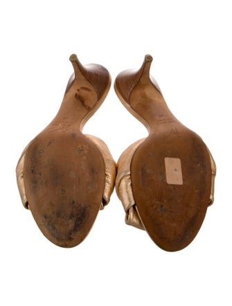 Giuseppe Zanotti Leather Slides