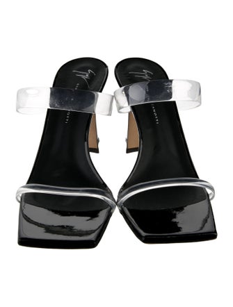 Giuseppe Zanotti Patent Leather Slides