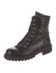 Giuseppe Zanotti Embossed Leather Combat Boots