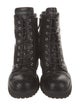 Giuseppe Zanotti Embossed Leather Combat Boots